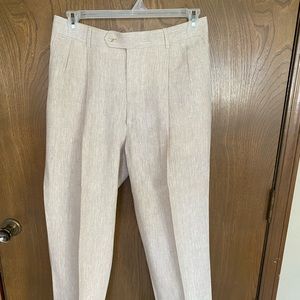 Mens linen slacks